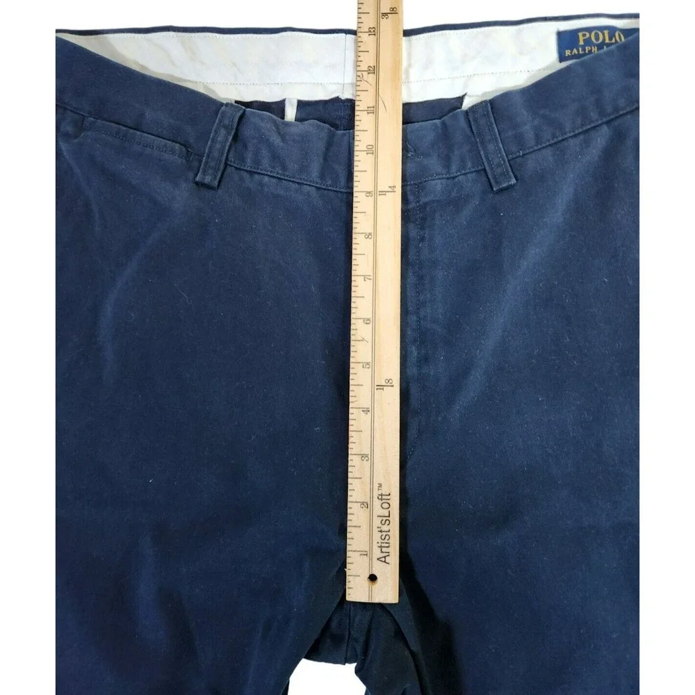 Polo Ralph Lauren Classic Fit Pants Men's 36x32 (Fits W34x31.5) Blue Straight